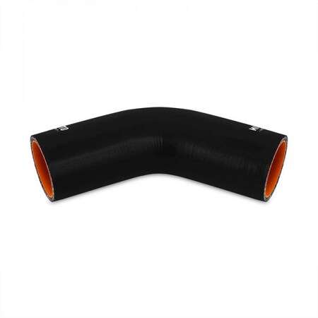 Mishimoto 35 Inlet Diameter 45 Degree Black Silicone MMCP-3545BK